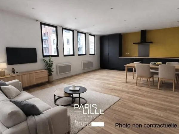 Appartement 3 pièces 64 m²