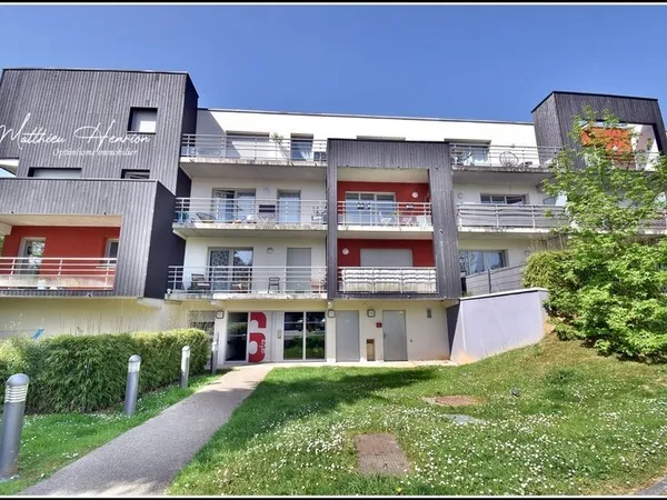 Maromme - La Maine, aux portes de Rouen, appartement T2 récent avec balcon et parking privatif, DPE 