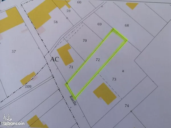 Terrain 840 m² TREMONT SUR SAULX
