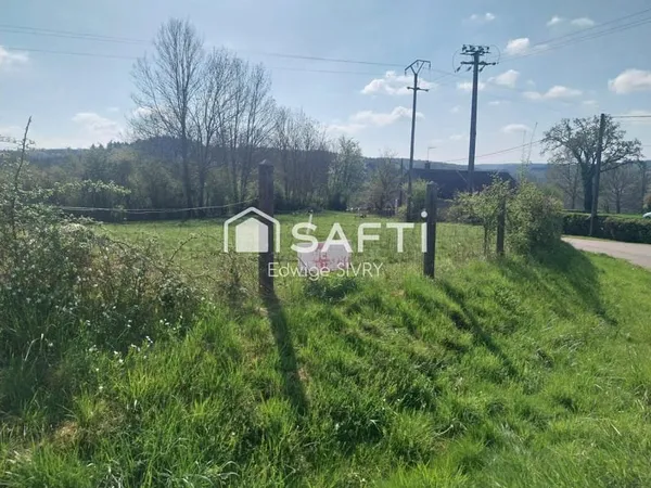 Terrain 2 574 m²  Rouvray, cadre verdoyant et calme