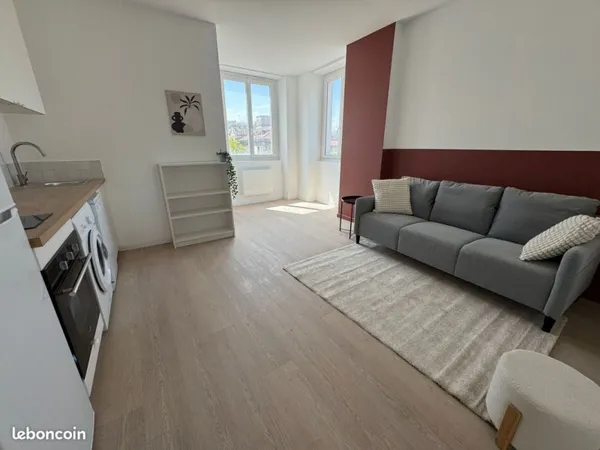 Meublé 2 pièces 37 m²