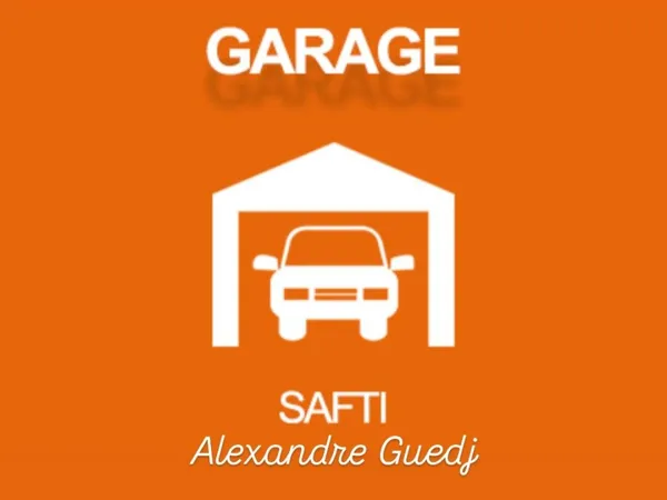 GARAGE 15 M² DANS UNE COPROPRIÉTÉ RÉCENTE ET SÉCURISÉE