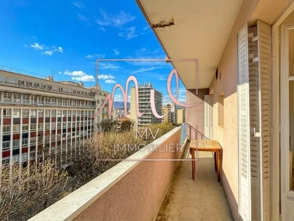 GRENOBLE, T2 35 m2 balcon, cave