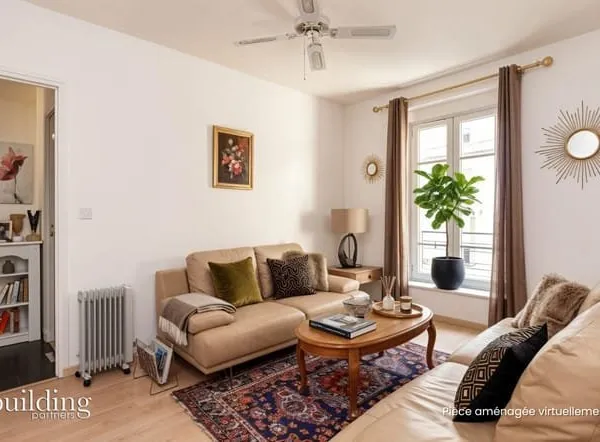 Levallois-Perret Mairie - Appartement 3 pièces avec deux caves de 49 m²