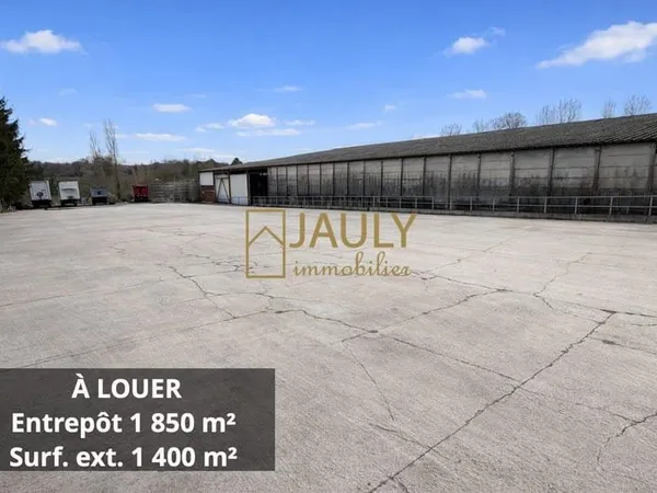 A LOUER - Entrepot 1 850 m² - Lizy - Meaux