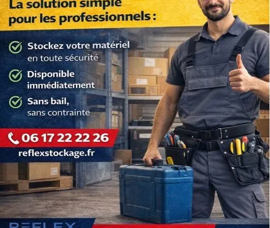 Locaux de stockage professionnel