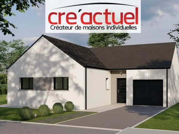 Terrain + maison 75 m²