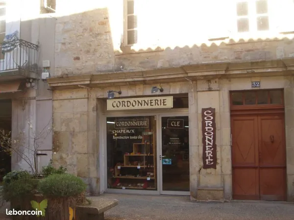 Vente d,une cordonnerie