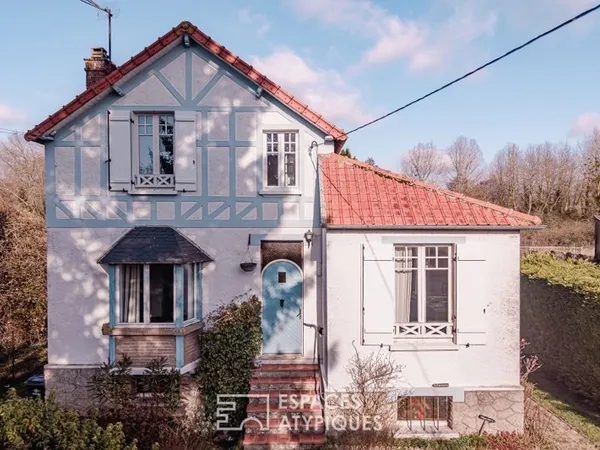 Villa balnéaire au coeur vert