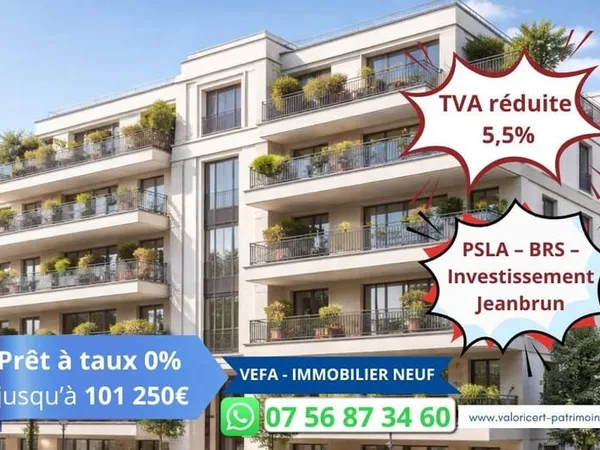 Appartement 3 pièces 61 m²