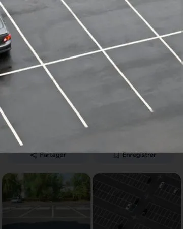 8 places de parking en extérieur