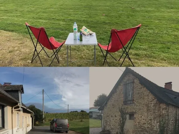 Longère familiale sur 2,5 ha - sans voisin - dépendances - à 5 min de Simplé