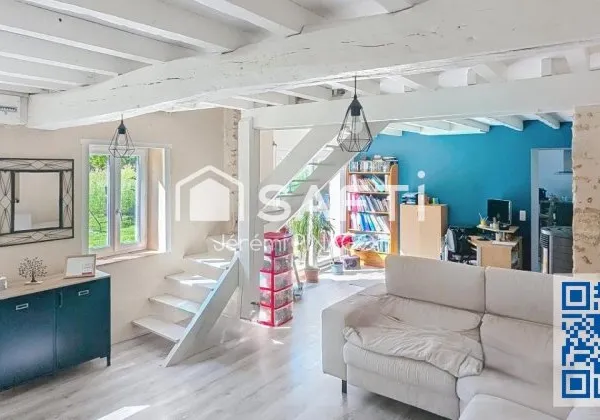 **Une maison alliant modernité et charme de l'ancien**