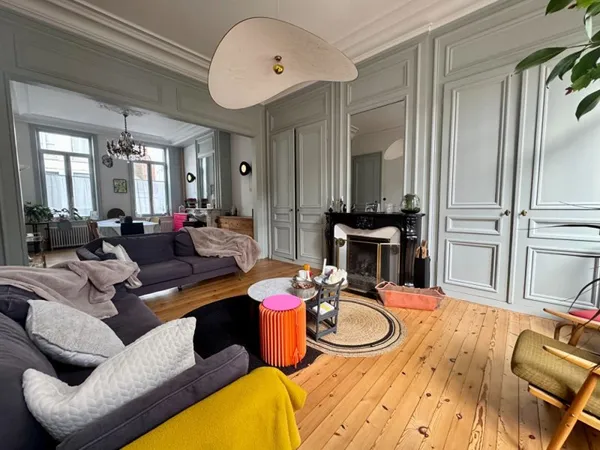 Maison à vendre - Lille - Hyper cenrtre - 7 pièce(s) - 6 chambr