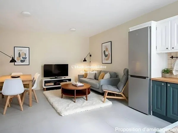 Appartement 3 pièces 58 m²