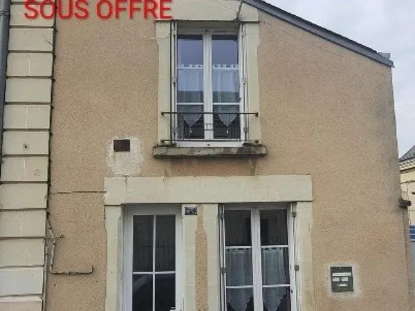 Maison de. ville ,2 chambres avec extérieur