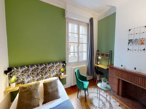 Chambre à Toulouse - Rue De La Colombette, Saint Aubin