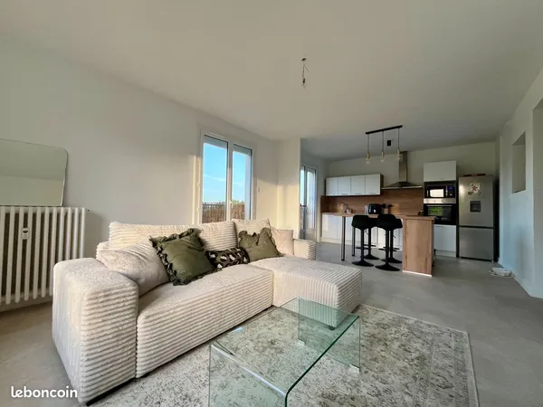 Appartement rénové - 2 pièces - 68,68 m2