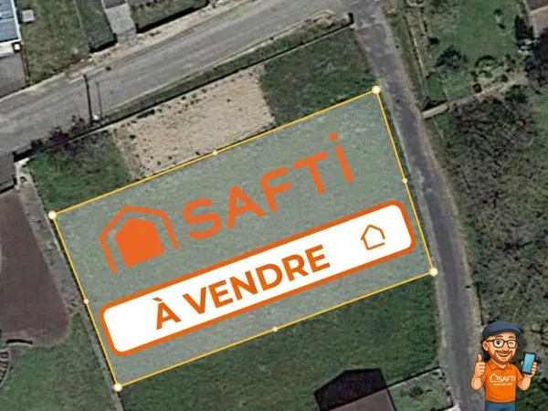 Terrain en individuel 1276 m²