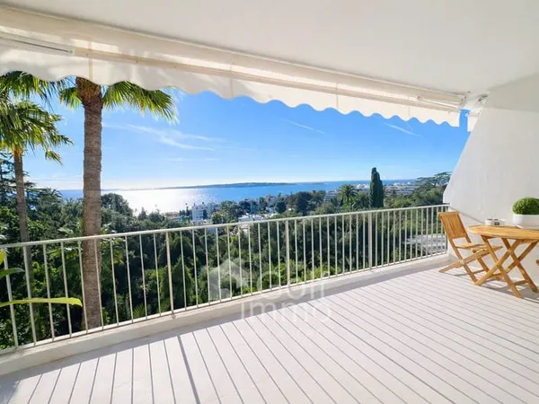 Cannes La Californie Vue mer panoramique 2 pièces dernie