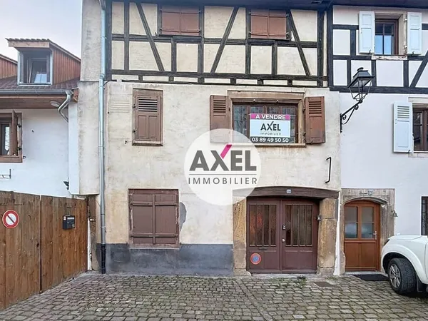Maison de ville à fort potentiel au coeur de Rouffach !