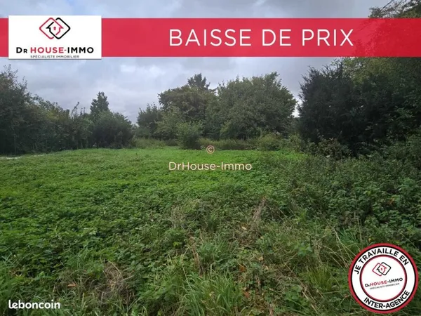 Terrain 2250 m² roye