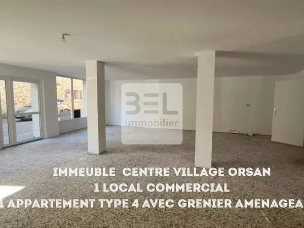IDEAL INVESTISSEUR LOCAL COMMERCIAL ET APPARTEMENT TYPE 4