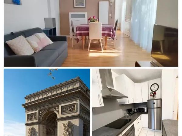 T2 50m2 immeuble 2000 Arc de Triomphe Ternes