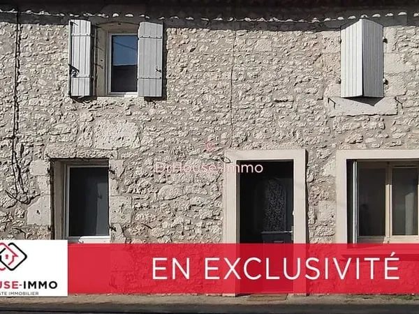 Maison spacieuse en pierre, lumineuse de 6 pièces proche commodités