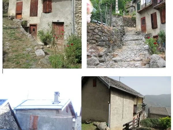 Maison de caractère en pierre - deux bâtiments communicants - coeur de l'ariège