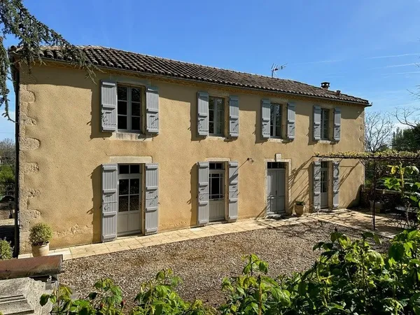 Dpt Gers (32), à vendre MONTREAL maison gasconne de 222m2 avec gîte et piscine - 1,5 hectare