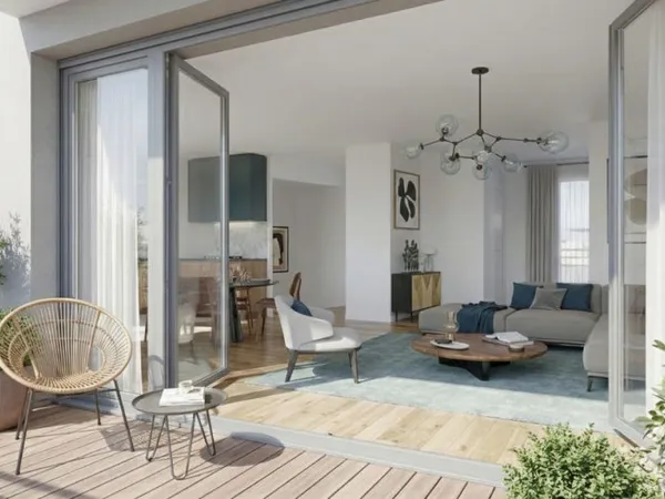 F4 LUMINEUX avec BALCON à 6 min. à pied du M14 ORLY-THIAIS + frais de notaire OFFERTS