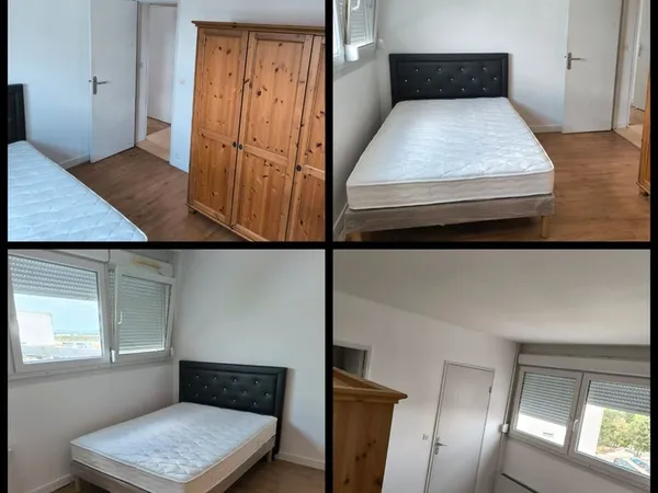 Location F2 meublé Reims proche CHU