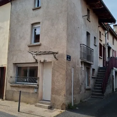 Vente immobiliere maison de bourg