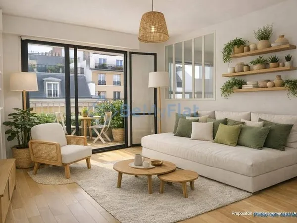 Appartement 1 pièce 34 m²