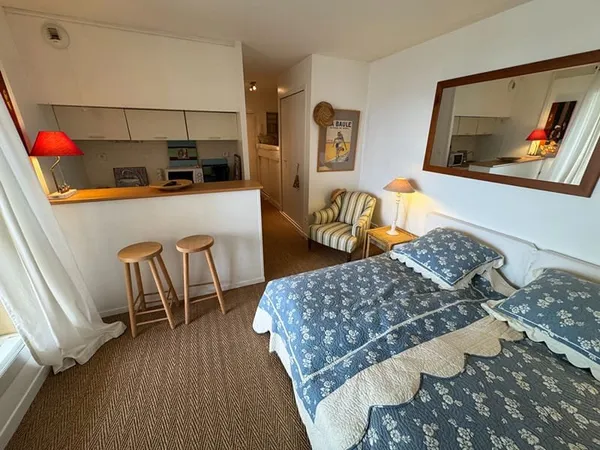 Appartement La Baule Casino Face Mer, 1 pièce(s) de 23.79 m2