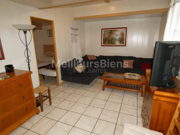 appartement T5 / 4 chambres de 81m2 avec jardin privatif en centre ville du Mont dore