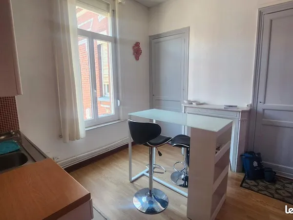 Studio meublé avec mezzanine à deux pas du campus de Villeneuve-d'Ascq