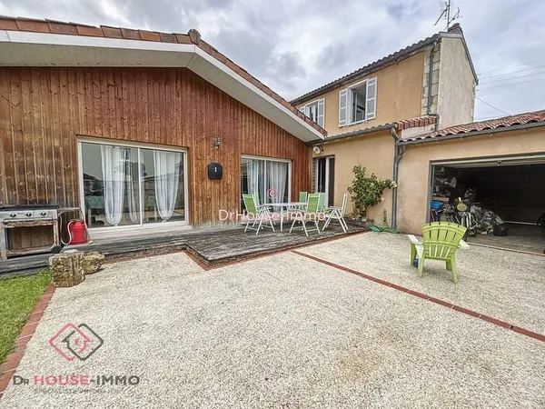 Maison quartier St Georges avec 4 chambres , garage, jardin sans vis à vis