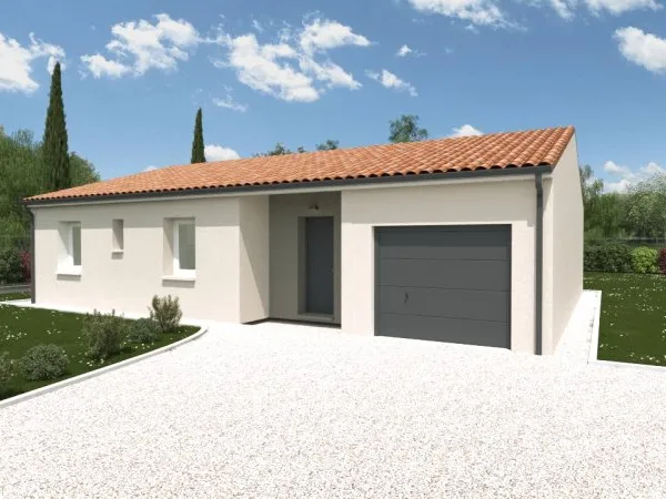Terrain + maison 93 m²