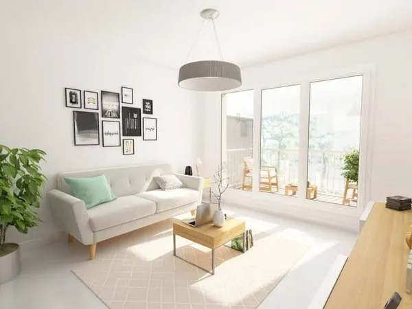 Appartement 2 pièces 45 m²
