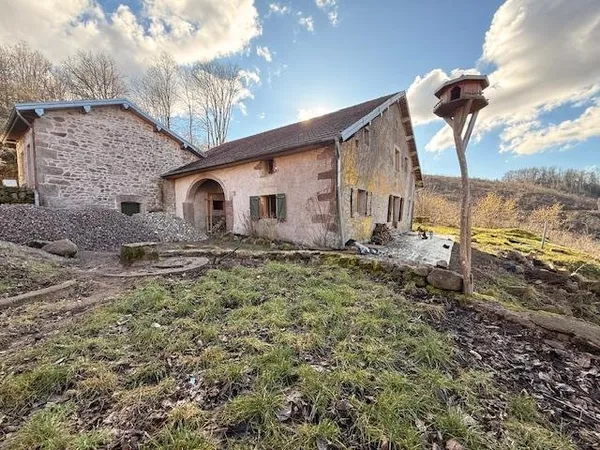 Maison paysanne à rénover avec vue exceptionnelle
