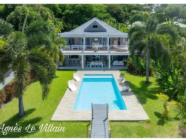 Villa de Prestige avec Vue Panoramique sur la Mer des Caraïbes