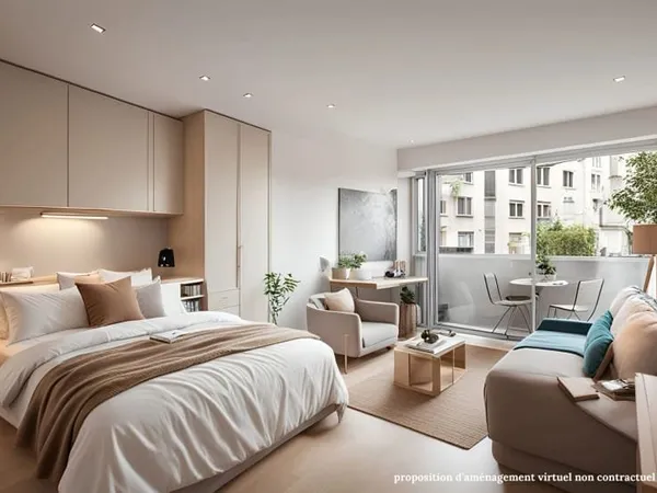 Appartement 1 pièce 38 m²