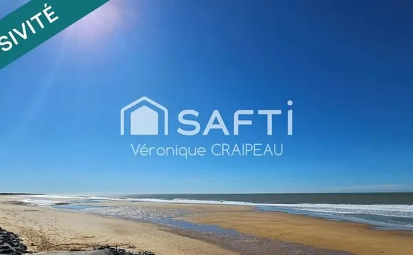 Pied-à-terre à deux pas de l'océan dans résidence sécurisée avec piscine.