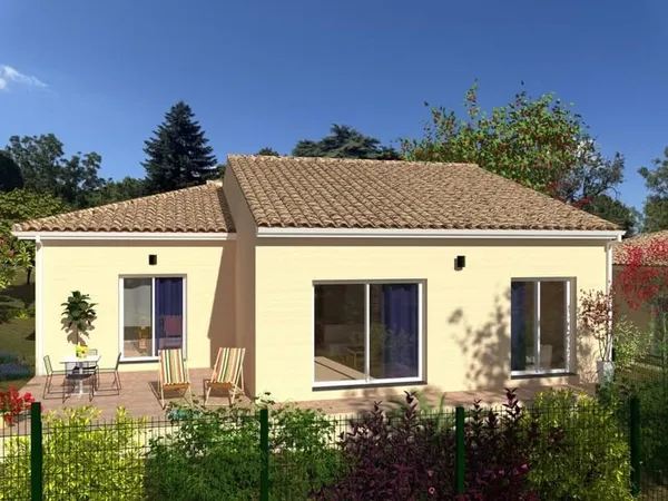 Maison neuve hors lotissement vue dégagée Faugères