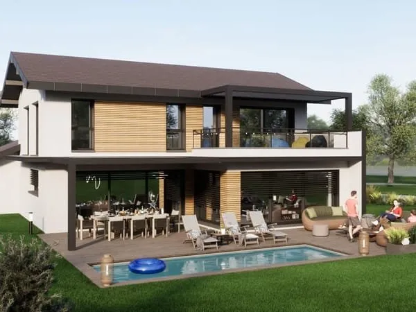 Projet de construction d'une maison 153 m² avec terrain à COLLONGES-SOUS-SALEVE (74)