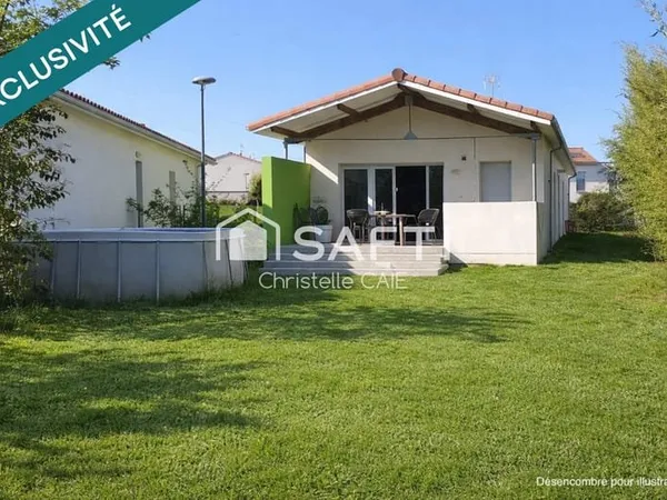 Maison T4 avec jardin et double garage - Investissement sécurisé (locataire en place)