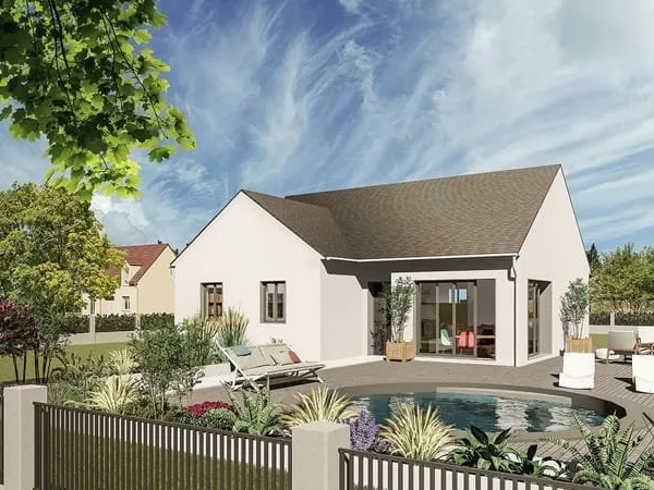 Faites construire votre maison 90.1 m² avec terrain à CHARNY (77) !