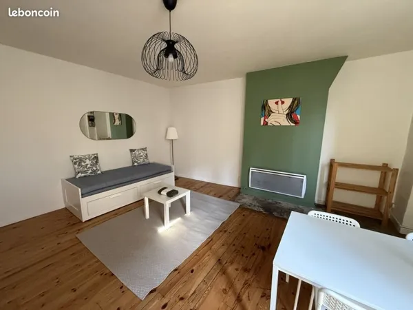 Meublé 1 pièce 37 m²